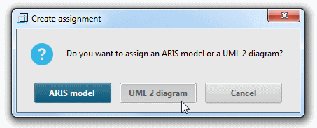Query for diagram type to be assigned