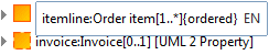 Renaming the association end and deleting the type specification