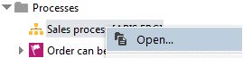 Opening an ARIS model in ARIS UML Designer