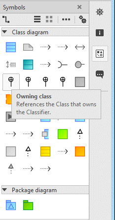 Symbols bar with symbol names hidden