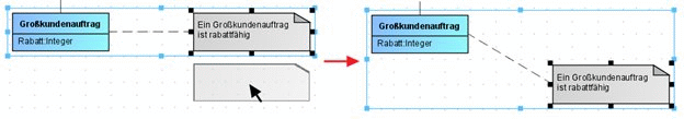 Moving an element within a grouping