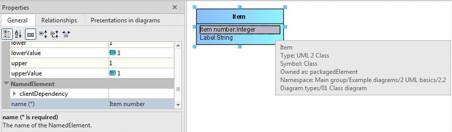 Class with selected attribute